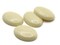 4 25mm x 18mm Ivory Swirling Oval Vintage Lucite Flatback Cabochons